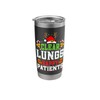 Clear Lungs Happy Patients Respiratory Therapist Christmas Stainless Steel Insulated