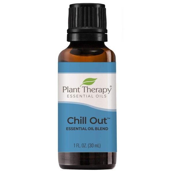 Plant Therapy Chill Out Essential Oil Blend for Stress & Calming Relief 100% Pure, Undiluted, Natural Aromatherapy, Therapeutic Grade 30 mL (1 oz)