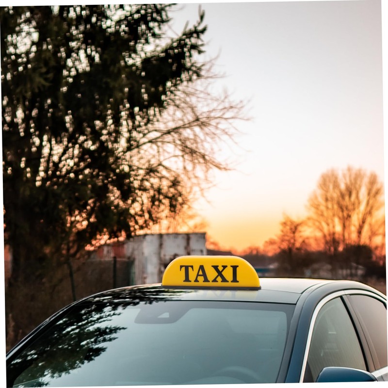 Operitacx Illuminated Sign Light for Taxi Led Car Sign Cab