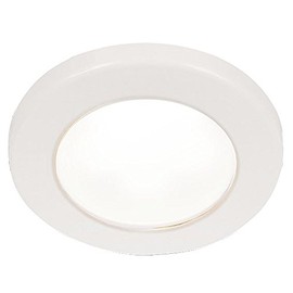 Hella 958110011 EuroLED 75 Down Light 12V DC White Plastic Rim White EuroLED 75 Down Light