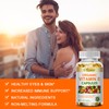 Organic Vitamin E Capsules Supplement for Hair Skin Nail Face