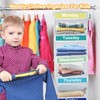 Weekly Clothes Organizer for Kids, Days of The Week Clothes