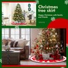 Christmas Tree Skirt Round 120 cm / 47 Inches Christmas