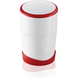 Leifheit ComfortLine Series Gourmet Slicer, Fine Slicer in No Time at all, Vegetable Cutter with Locking Lid to Keep Fresh, Sharp Blades, Easy Cleaning, Kitchen Aid