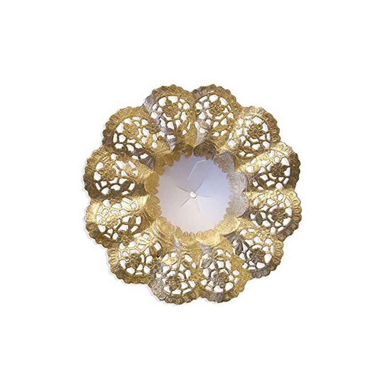 Kunze Biedermeier Cuffs Pack of 25 Size 3.5 Diameter 7.5
