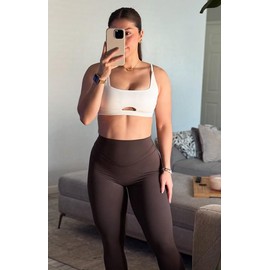 Aoxjox Ellie - brasier deportivo para mujer, para entrenamiento, entrenamiento, fitness, correr, yoga