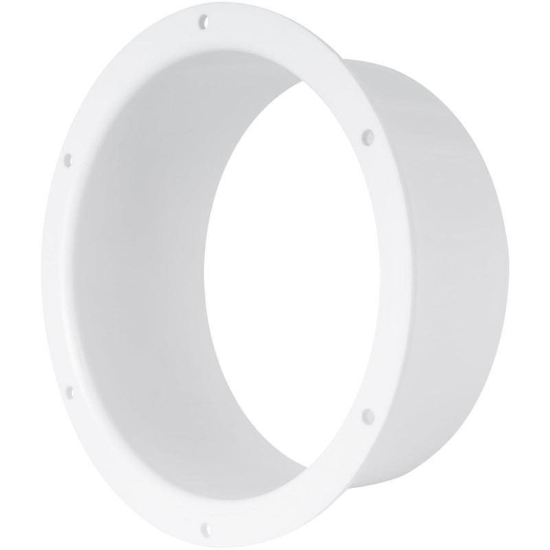 Vent Systems 6" Inch Air Vent Duct Connector Flange Straight