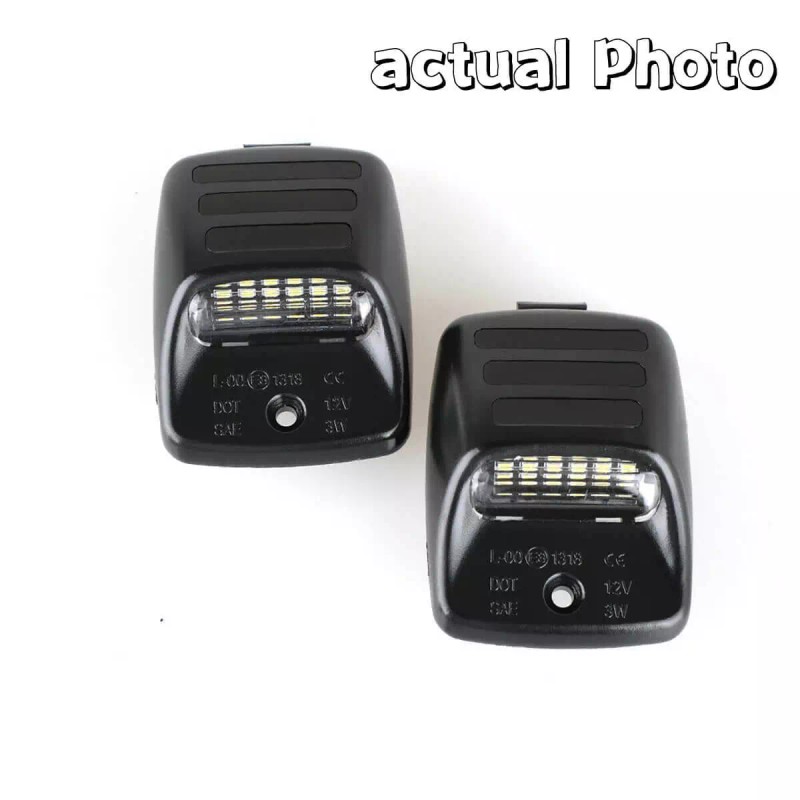 Unbranded RED OLED TUBE Rear LED License Plate Light Kits
