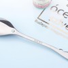 10 pcs Silver Four-Leaf Clover Stainless Steel Spoon Set, Unique