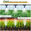Meonum 65FT Garden Watering System, Quick Connector Drip Irrigation Kit,