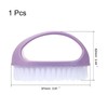 PATIKIL Laundry Scrub Brush Cleaning Brush with D Handle Purple