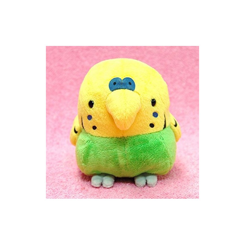 ムニュマム セキセイインコ イエロー×グリーン Mサイズ ぬいぐるみ