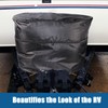 RV Propane Tank Cover, Camper Propane Tank Cover Double 20lb,