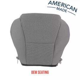 OEM SEATING For 2005 2006 2007 2008 Toyota Tacoma Driver Bottom Gray Cloth Seat Cover Manual