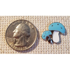 Double Mushroom Magnetic Needle Minder Cross Stitch Embroidery | Cover Holder