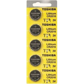 Unbranded 5 x New Original Toshiba CR2016 CR 2016 3V LITHIUM BATTERY BR2016 DL2016 Watch