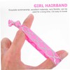 Outanaya 25pcs Elastic Hair Ties for Printed Patterns Ponytail Holders