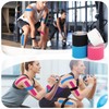 UTOCLEC 4 Rollen Sporttape, 5Mx5cm & 5mx3.8cm Elastisches Kinesiotapes, Tape