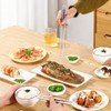 Chopsticks, 5 Pairs Chopsticks Reusable, Bone China, Dishwasher Safe, 9