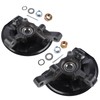Flynsu Pair Front Steering Knuckle & Wheel Hub Bearing Assembly
