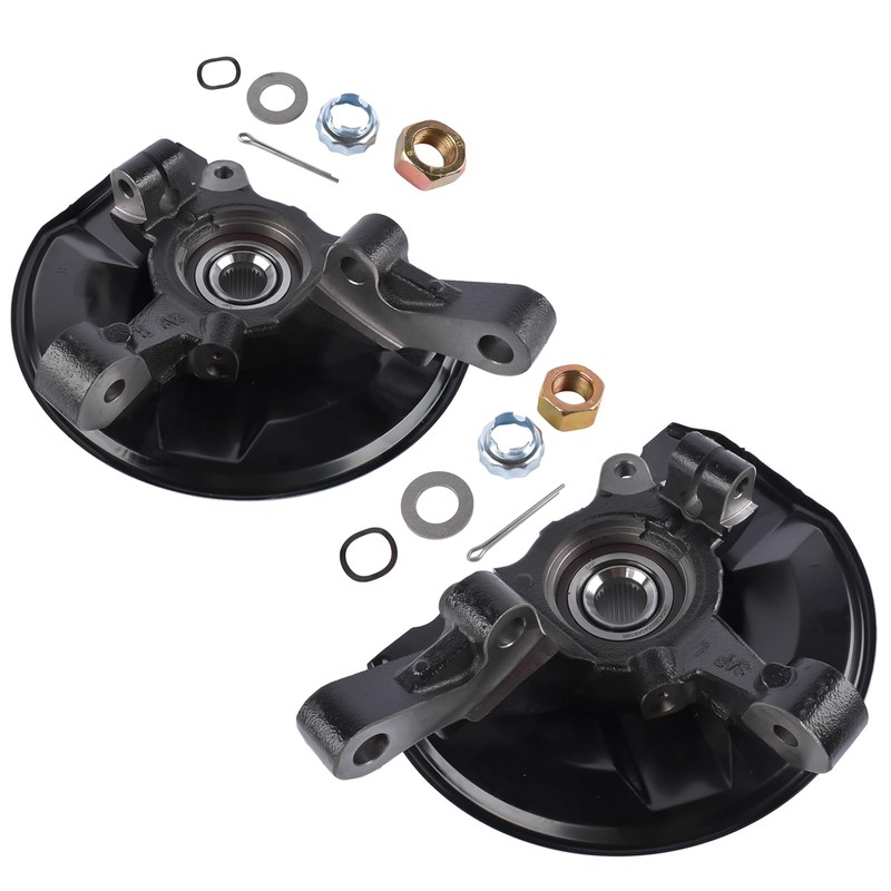 Flynsu Pair Front Steering Knuckle & Wheel Hub Bearing Assembly