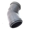 FLOPLAST 32mm Grey Pushfit 135 Degree Waste Pipe Bend