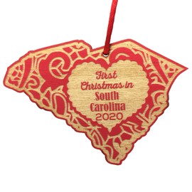 First Christmas in South Carolina 2020 Christmas Ornament