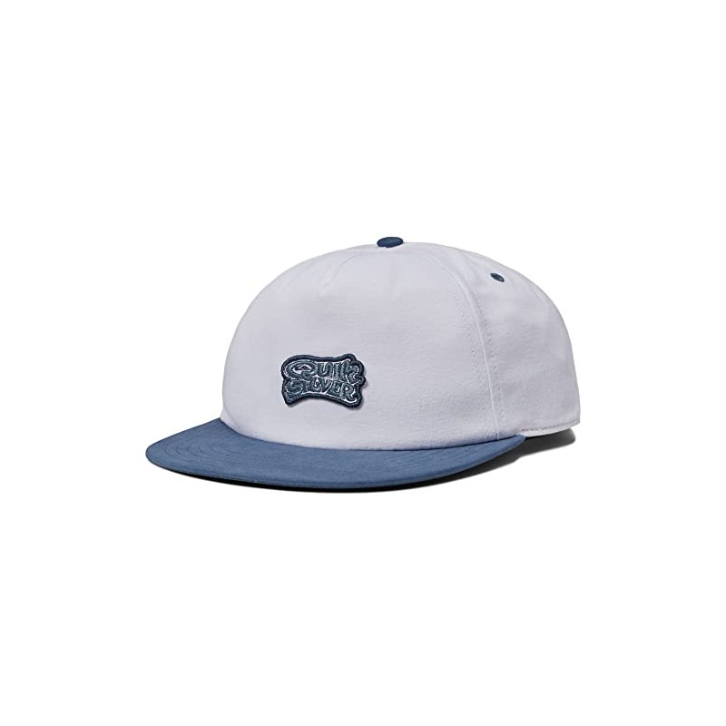 Quiksilver Men's Zinger Snapback Baseball Cap, White/Opulent Garden