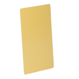 VBESTLIFE Custom Business Cards, 50Pcs Engraved Metal Business Cards, DIY Gift Name Aluminum Cards, Metal Business Cards for Custom Engrave, 0.22mm (Yellow)