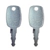 12427078721 Keys (2) for Mahindra Tractor Ignition & Door, Replaces