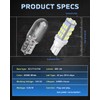 JEFLYM C921 921 912 LED RV Bulbs,Super Bright White T10