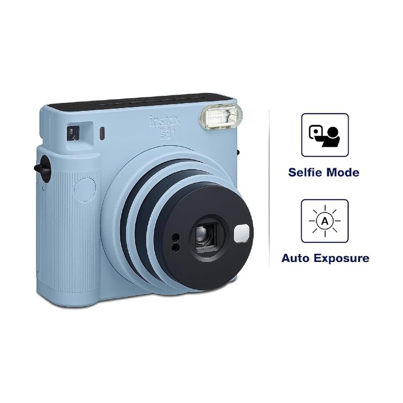 Instax SQUARE SQ1 Instant Camera, Glacier Blue
