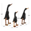 Deco 79 Wood Duck Decorative Sculpture Home Decor Statues with
