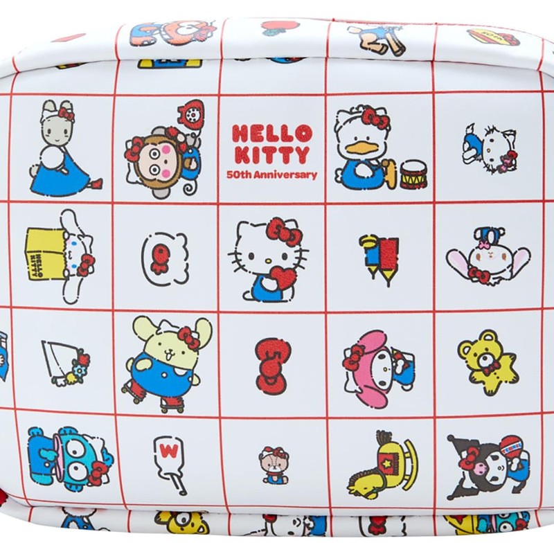 Sanrio Sanrio Characters Pouch Hello Everyone! 5.1 x 7.1 x