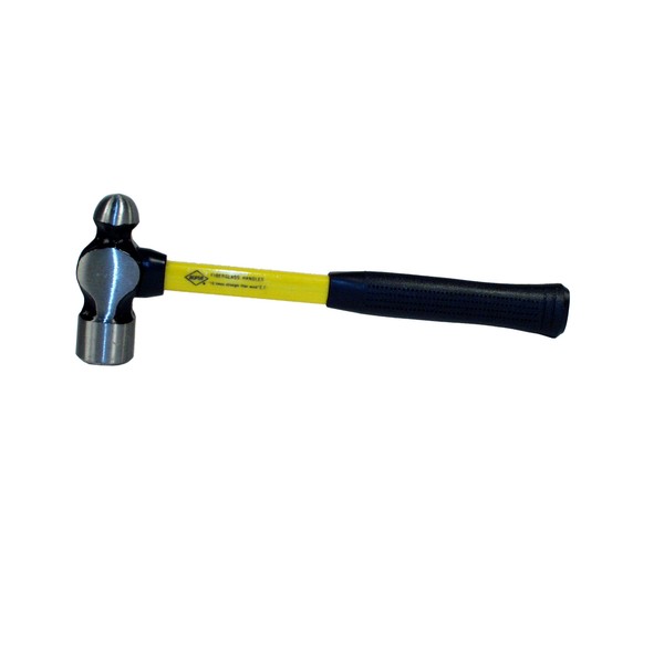 NUPLA M-4 Classic Ball Pein Hammer, H Grip, 11-Inch Long