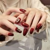 Set of 24 Medium Length Nail Tips for Wedding Party
