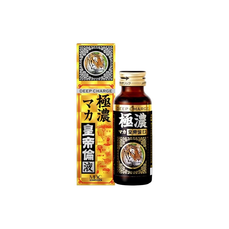 MDCメタボリック 極濃 マカ皇帝倫 液 50ml×1 栄養 ドリンク マカ トンカットアリ アルギニン