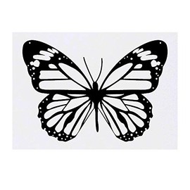 'Butterfly' Temporary Tattoo - Water Resistant, Skin-Safe, Non-Toxic Transfer (TO00017437)