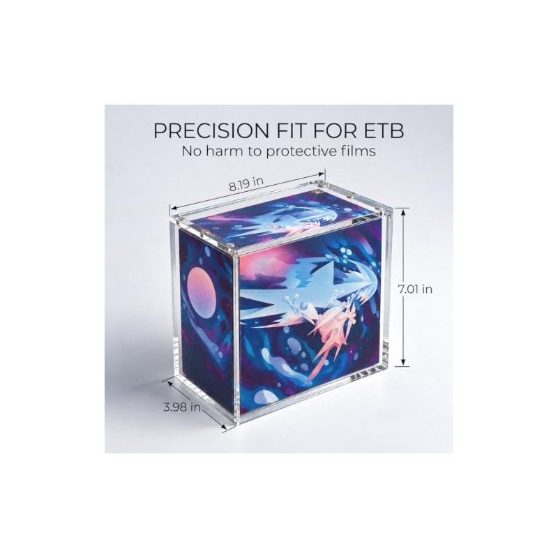 ETB - Funda acrílica para 30 aniversario, protección UV y
