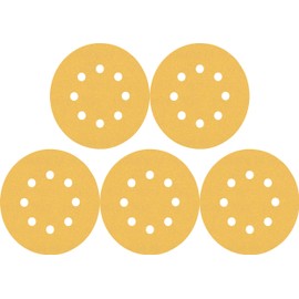 Bosch Professional EXPERT C470 Sandpaper for 5x Random Orbital Sanders 8 Holes (Painted Wood, Hardwood, Disc Diameter 125 mm, Granular#40, Accessory Random Orbital Sander)