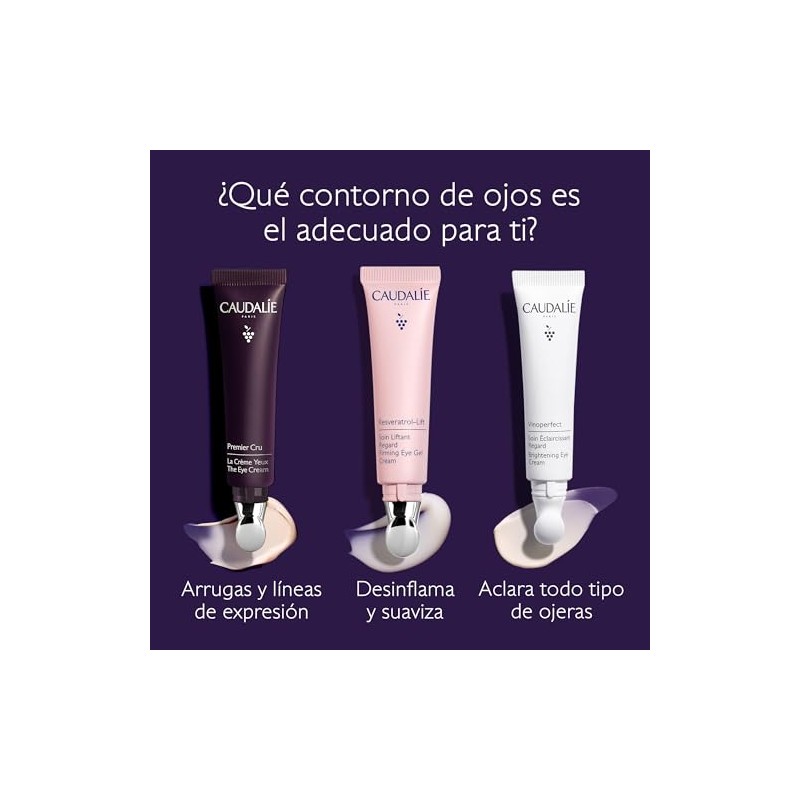 CAUDALIE Premier Cru La Crema de Ojos Antiedad Para Arrugas