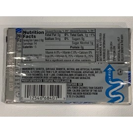 Cadbury Adams 1 Pack Stride Spark Kinetic Mint chewing gum w/ vitamins Sealed Collectable