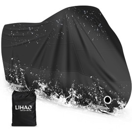 LIHAO Motorcycle Cover Motorcycle Cover Motorcycle Garage Winterproof Waterproof Tarpaulin Motorcycle Outdoor Motorcycle Tarpaulin