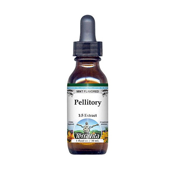 Pellitory Glycerite Liquid Extract (1:5) - Mint Flavored (1 oz,