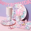 134Pcs Butterfly Party Supplies Cute Decorations for Birthday, Unique Theme