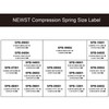 Compression Springs NEWST Spring Assortment Kit | Stainless Steel Springs