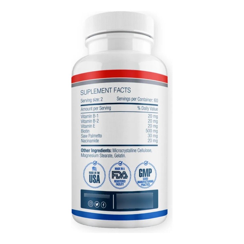 Calvistop Capilar Plus Suplemento Alimenticio 60 Cpsulas Sin Sabor