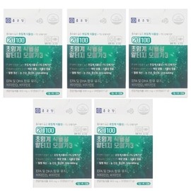 Chong Kun Dang 20100 Supercritical Vegetable Altige Omega 3 900mg x 30 Capsules 5 units HIS / 종근당 20100 초임계 식물성 알티지 오메가3 900mg x 30캡슐 5개 HIS