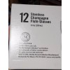 Martha Stewart Essentials 12-Pc. Stemless Champagne Flute Set A9