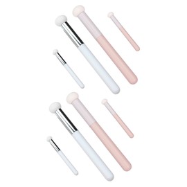 Baluue 2sets High-density Makeup Sponge Soft Body Powder Puff Fluffy Powder Puff Foundation Concealer Brush for Women Makeup Tools 4pcs*2